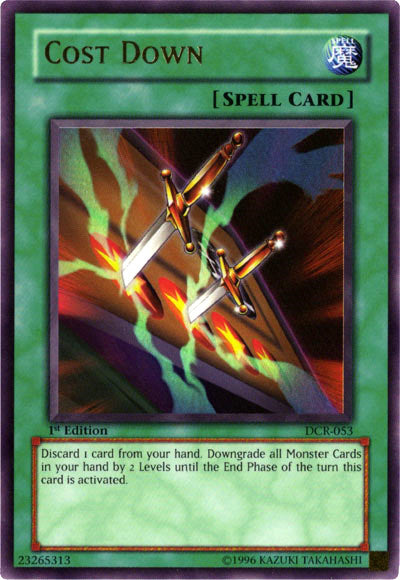 Cost Down [DCR-053] Ultra Rare Yu-Gi-Oh!