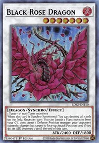 Black Rose Dragon (Purple) [LDS2-EN110] Ultra Rare Yu-Gi-Oh!