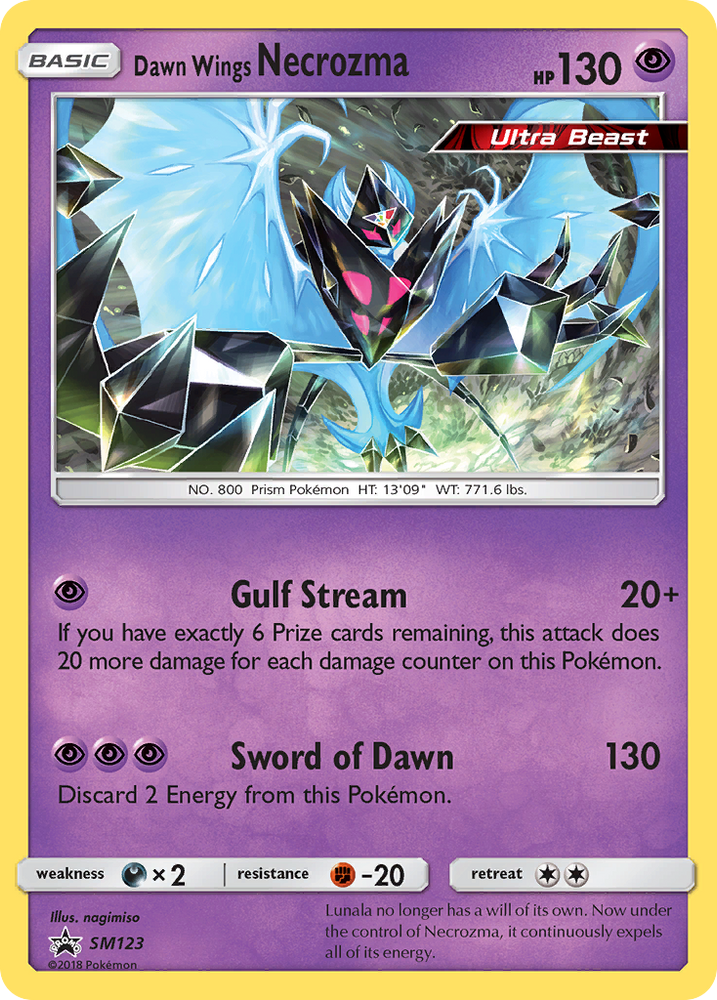 Dawn Wings Necrozma (SM123) [Sun & Moon: Black Star Promos] Pokémon