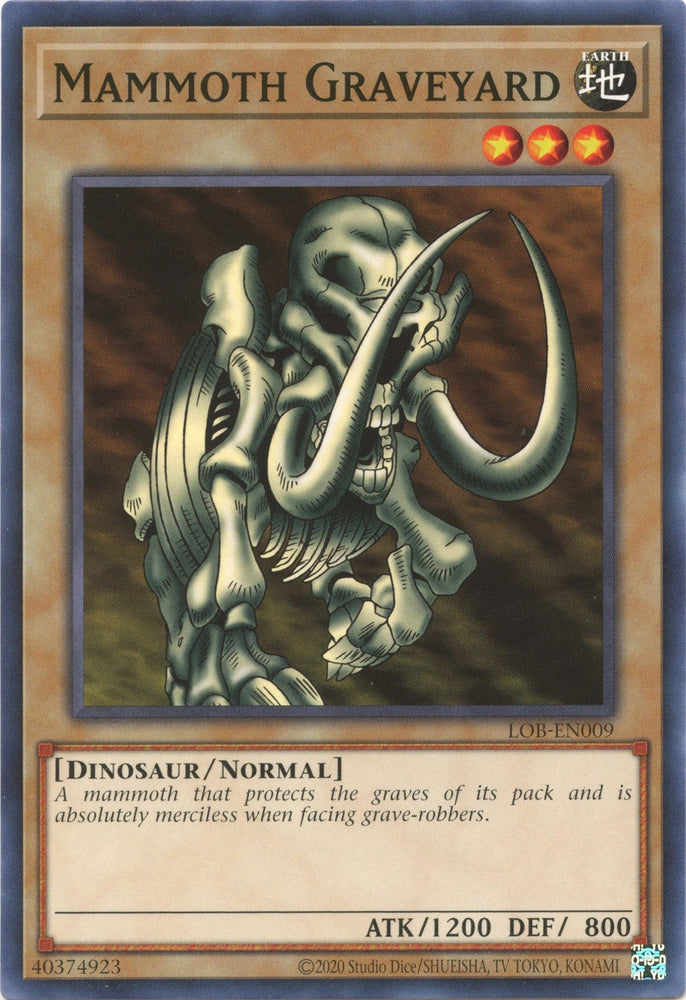 Mammoth Graveyard (25th Anniversary) [LOB-EN009] Common Yu-Gi-Oh!