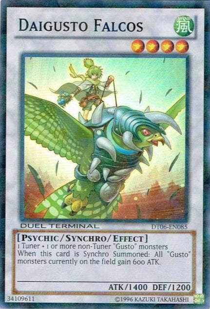 Daigusto Falcos [DT06-EN085] Super Rare Yu-Gi-Oh!