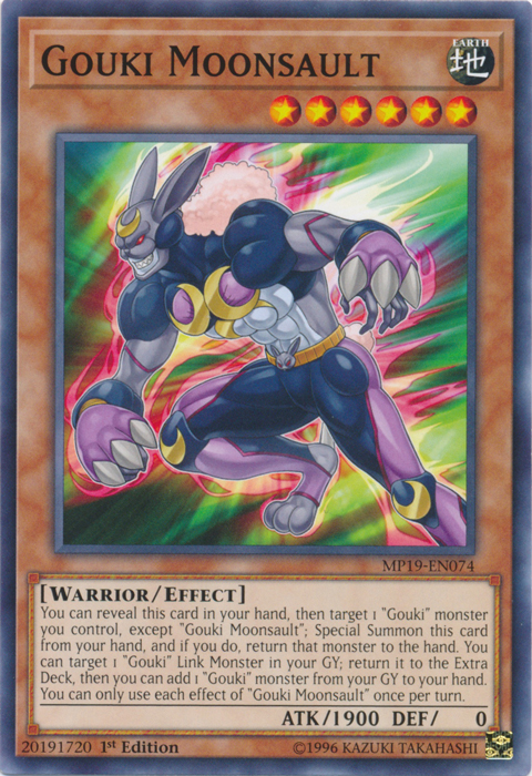 Gouki Moonsault [MP19-EN074] Common Yu-Gi-Oh!