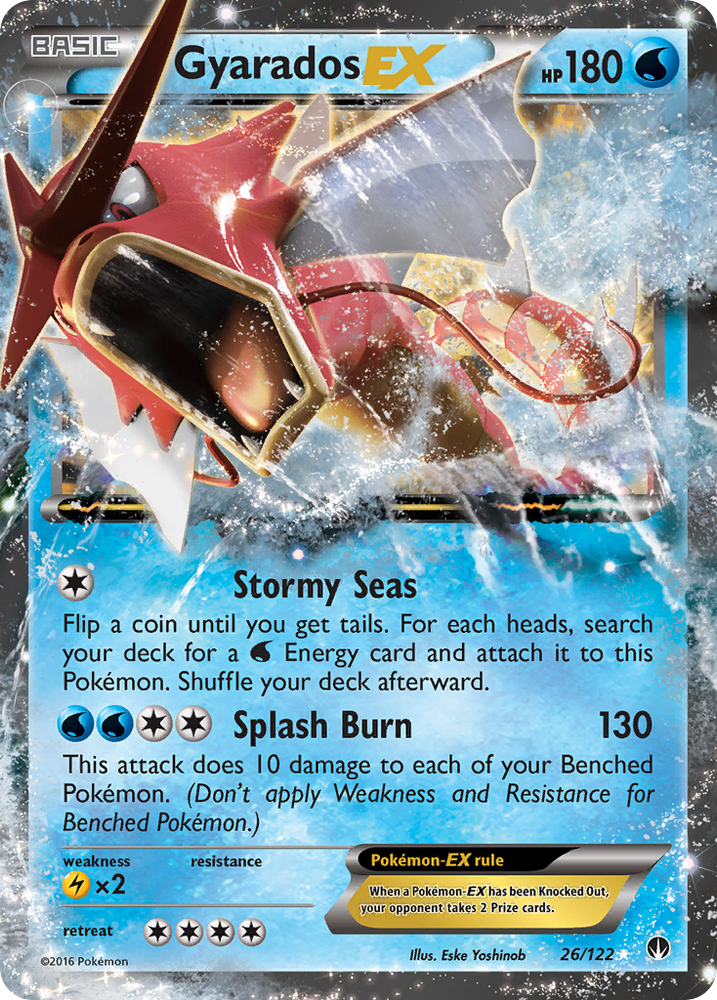 Gyarados EX (26/122) [XY: BREAKpoint] Pokémon