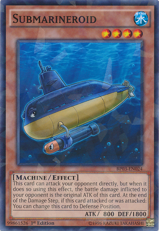 Submarineroid [BP03-EN024] Shatterfoil Rare Yu-Gi-Oh!