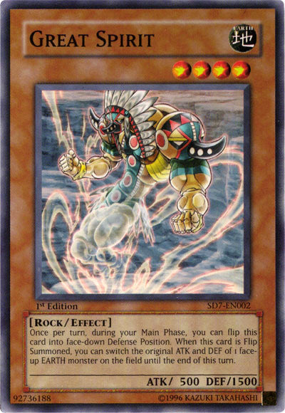 Great Spirit [SD7-EN002] Common Yu-Gi-Oh!