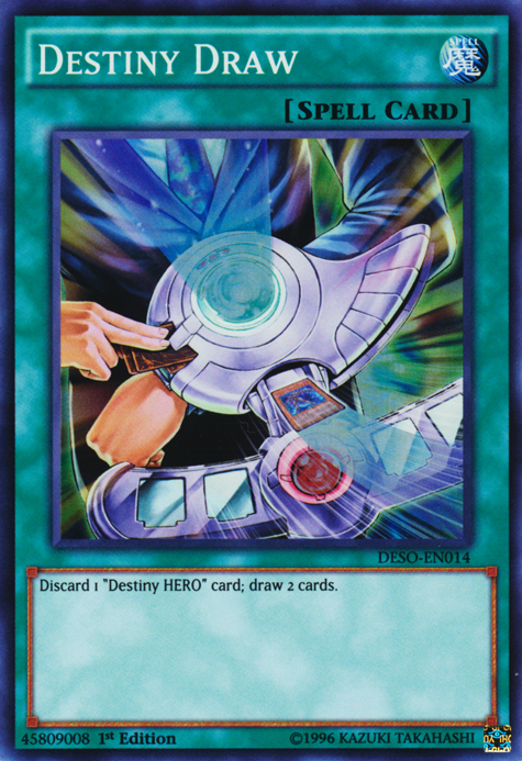 Destiny Draw [DESO-EN014] Super Rare Yu-Gi-Oh!