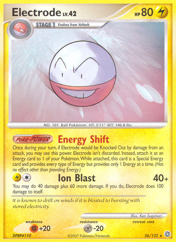 Electrode (26/132) [Diamond & Pearl: Secret Wonders] Pokémon