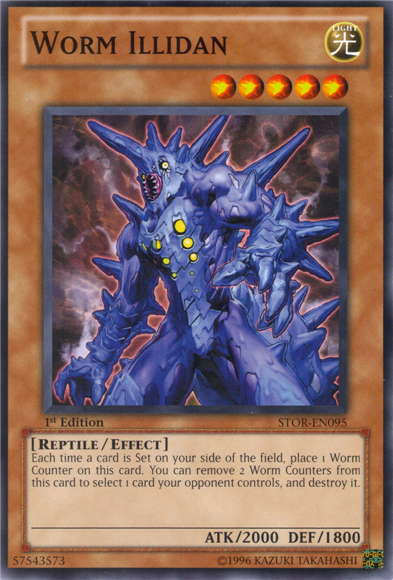 Worm Illidan [STOR-EN095] Common Yu-Gi-Oh!