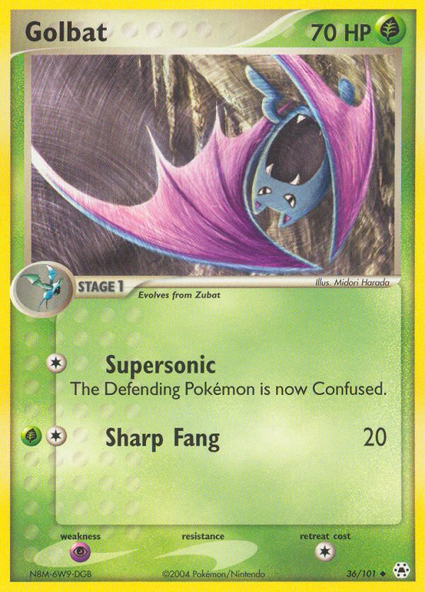 Golbat (36/101) [EX: Hidden Legends] Pokémon