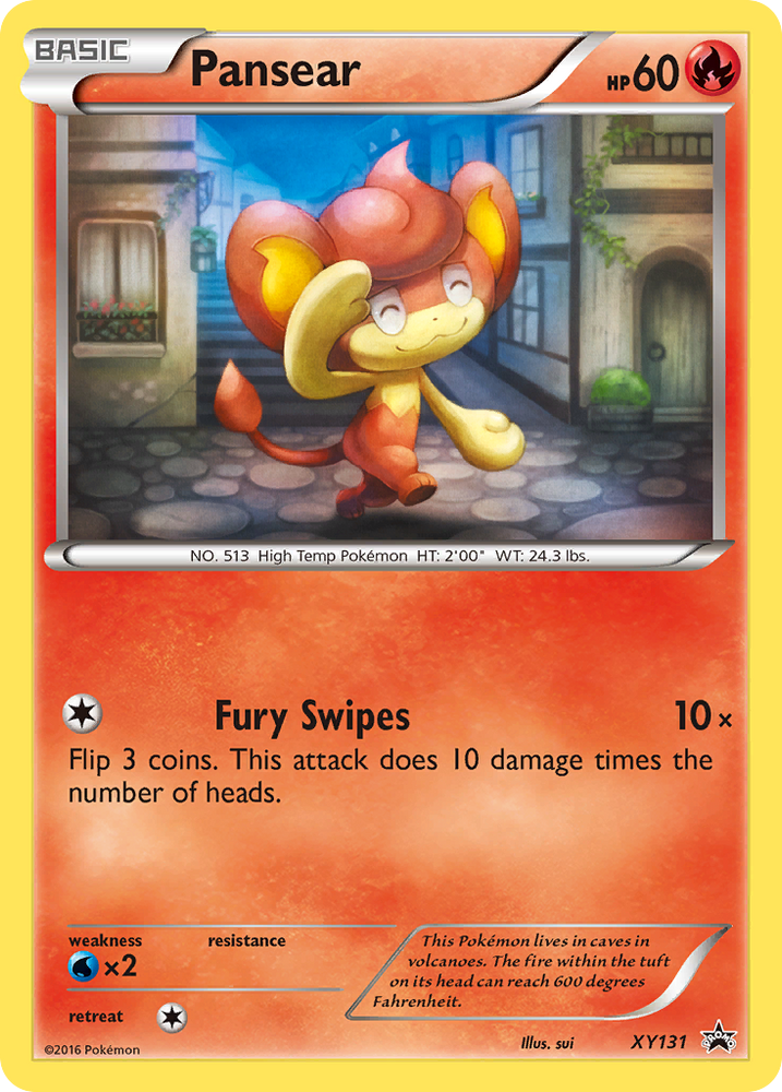 Pansear (XY131) [XY: Black Star Promos] Pokémon