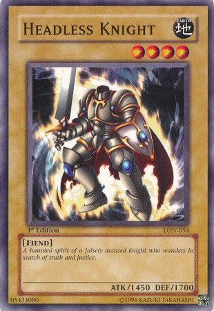 Headless Knight [LON-054] Common Yu-Gi-Oh!
