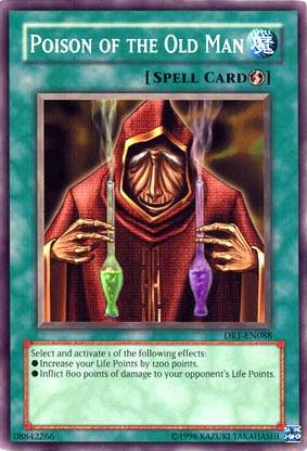 Poison of the Old Man [DR1-EN088] Common Yu-Gi-Oh!