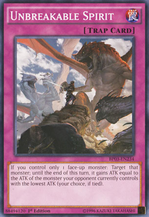 Unbreakable Spirit [BP03-EN234] Common Yu-Gi-Oh!