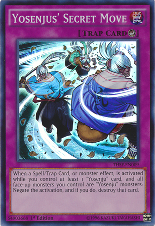Yosenjus' Secret Move [THSF-EN009] Super Rare Yu-Gi-Oh!