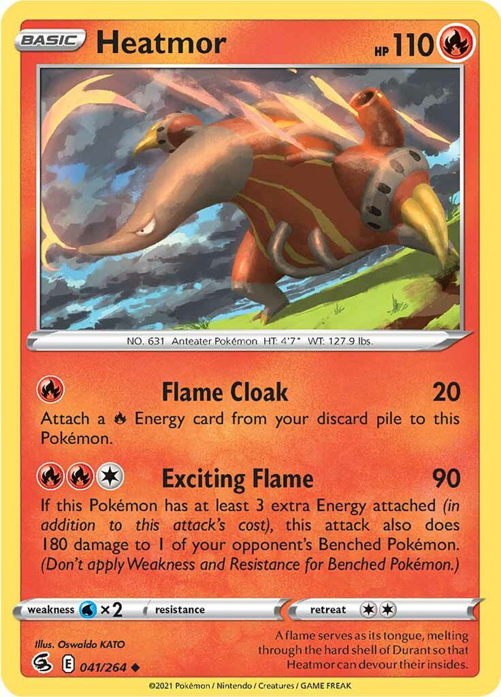 Heatmor (041/264) [Sword & Shield: Fusion Strike] Pokémon