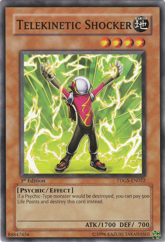 Telekinetic Shocker [TDGS-EN022] Common Yu-Gi-Oh!