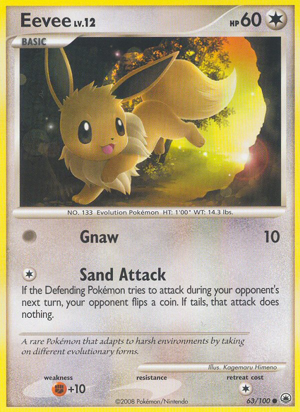 Eevee (63/100) [Diamond & Pearl: Majestic Dawn] Pokémon