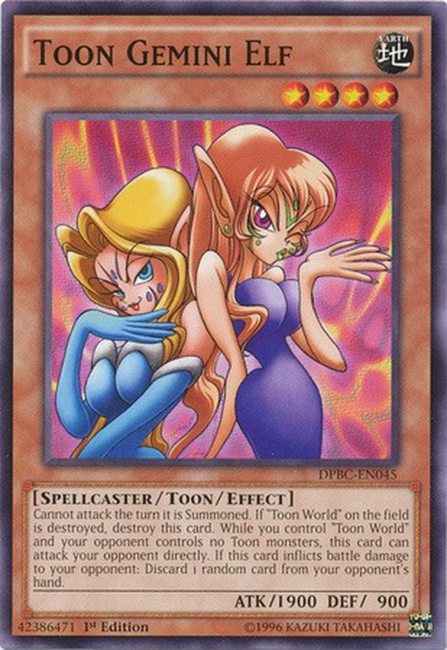 Toon Gemini Elf [DPBC-EN045] Common Yu-Gi-Oh!