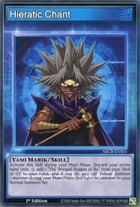 Hieratic Chant [SBCB-ENS03] Common Yu-Gi-Oh!