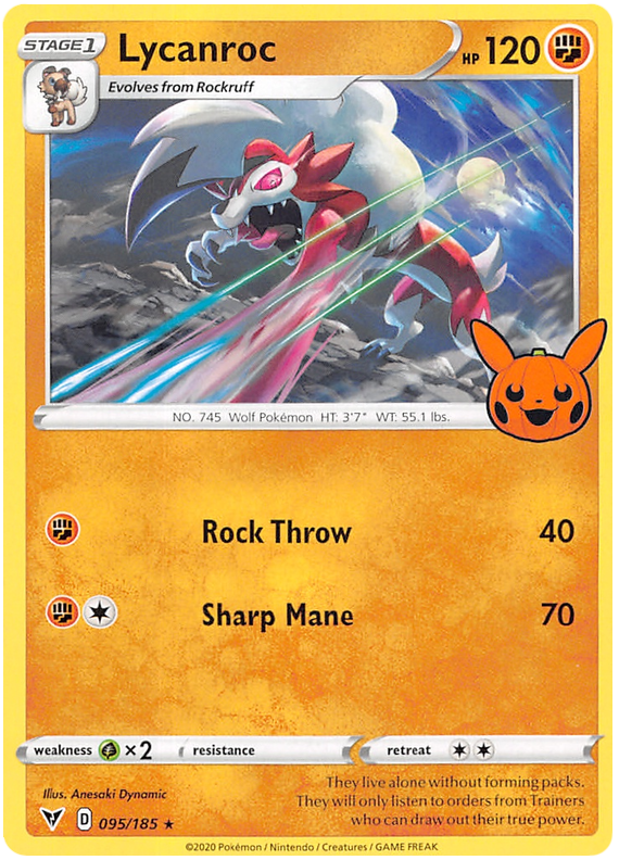 Lycanroc (095/185) [Trick or Trade 2023] Pokémon