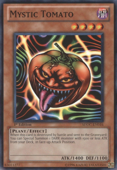 Mystic Tomato [SDDC-EN016] Common Yu-Gi-Oh!