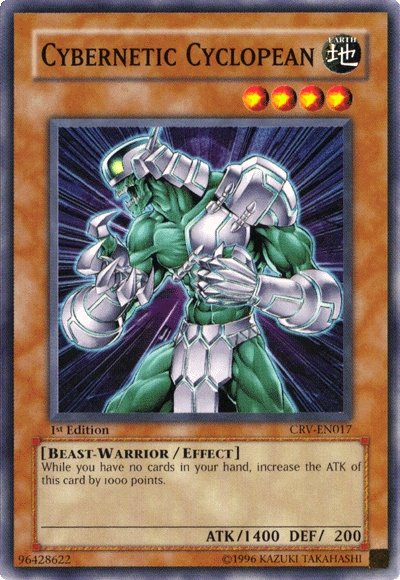 Cybernetic Cyclopean [CRV-EN017] Common Yu-Gi-Oh!