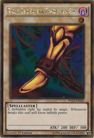 Right Leg of the Forbidden One [PGL2-EN022] Gold Rare Yu-Gi-Oh!