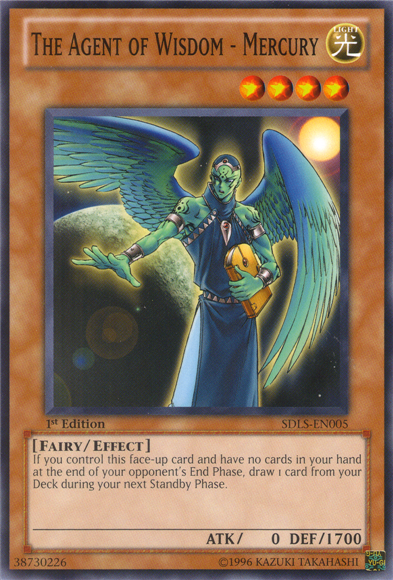 The Agent of Wisdom - Mercury [SDLS-EN005] Common Yu-Gi-Oh!