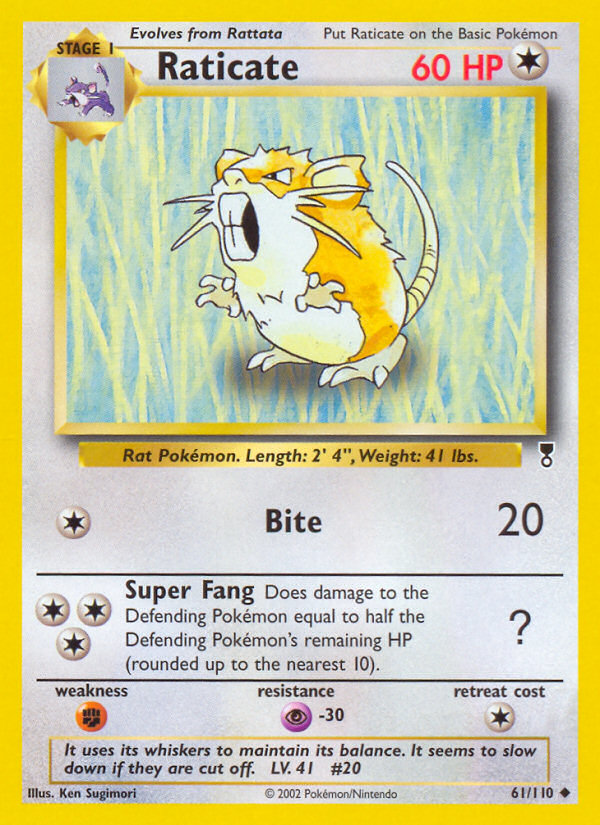 Raticate (61/110) [Legendary Collection] Pokémon