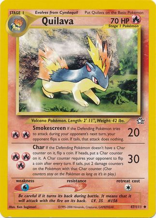 Quilava (47/111) [Neo Genesis Unlimited] Pokémon