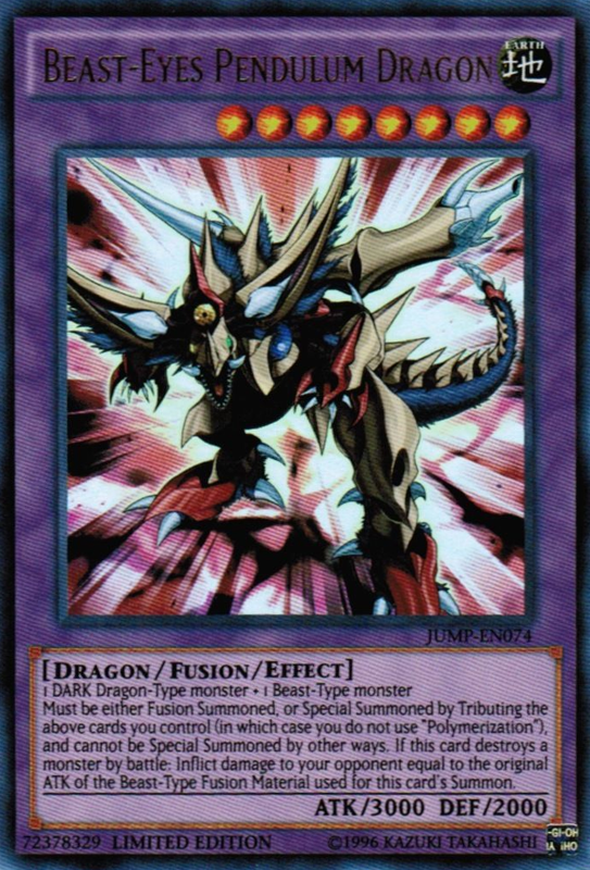 Beast-Eyes Pendulum Dragon [JUMP-EN074] Ultra Rare Yu-Gi-Oh!