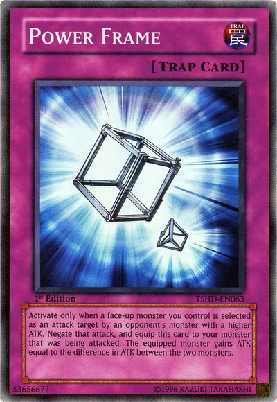 Power Frame [TSHD-EN063] Super Rare Yu-Gi-Oh!