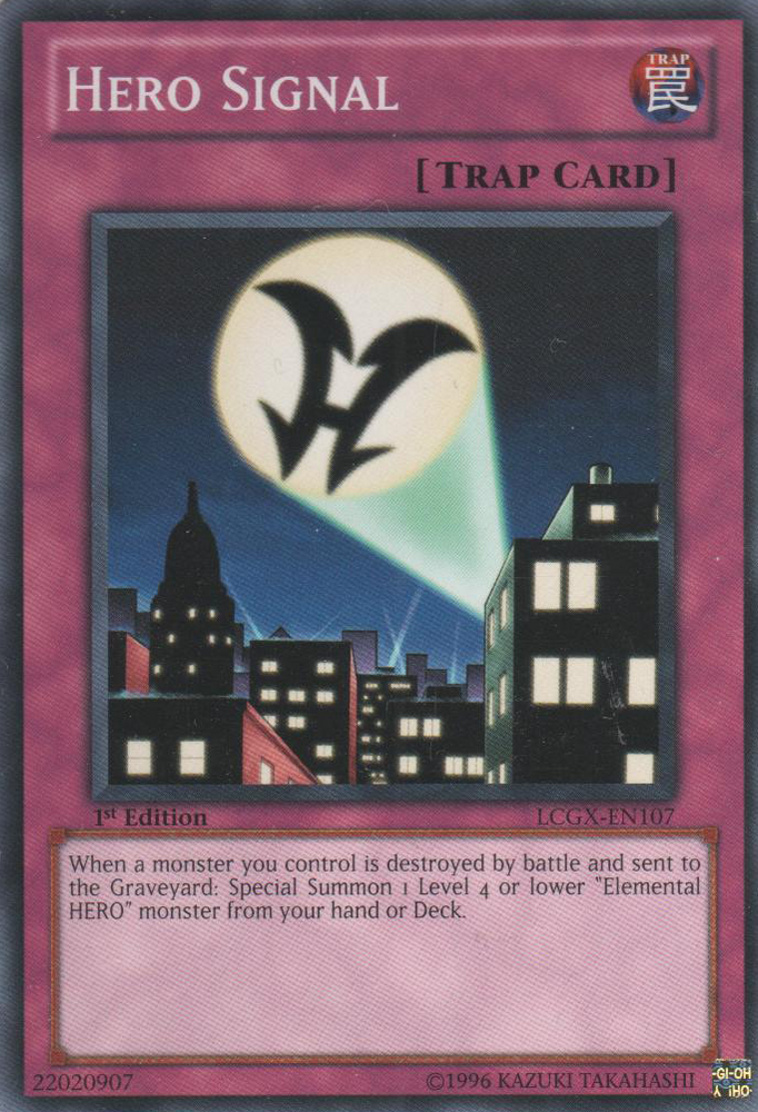 Hero Signal [LCGX-EN107] Common Yu-Gi-Oh!