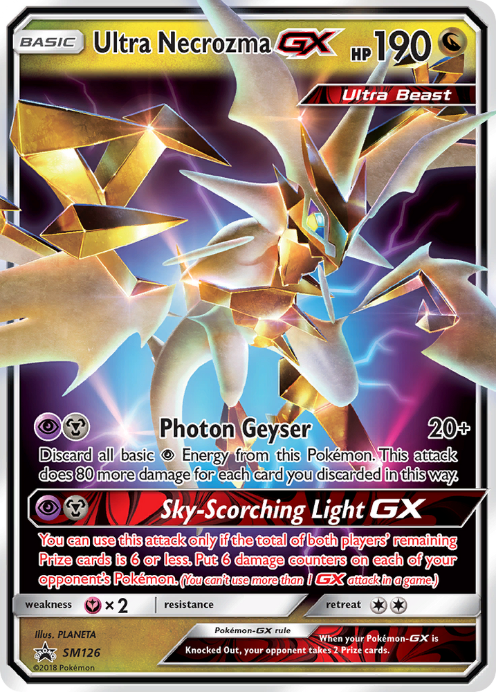 Ultra Necrozma GX (SM126) [Sun & Moon: Black Star Promos] Pokémon