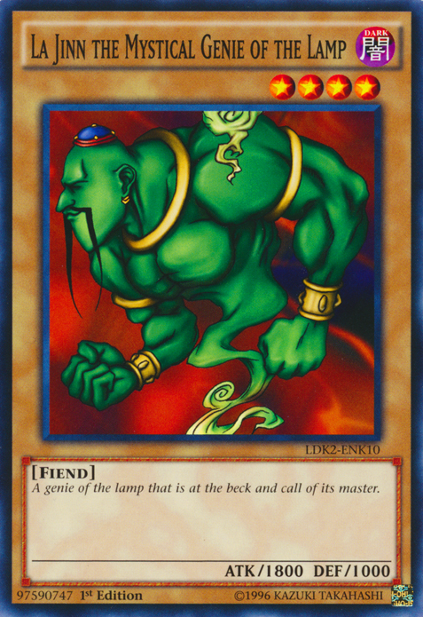 La Jinn the Mystical Genie of the Lamp [LDK2-ENK10] Common Yu-Gi-Oh!