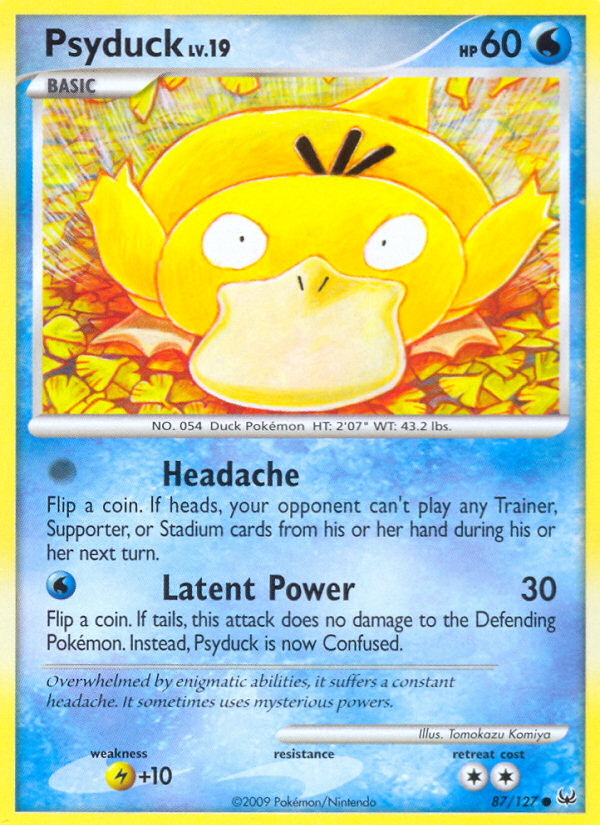 Psyduck (87/127) [Platinum: Base Set] Pokémon