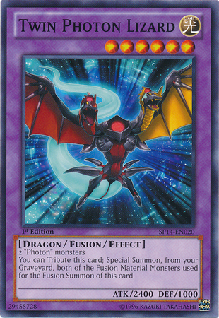 Twin Photon Lizard [SP14-EN020] Common Yu-Gi-Oh!