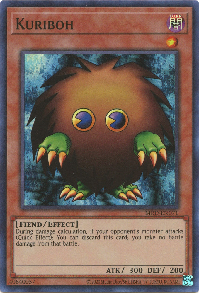 Kuriboh (25th Anniversary) [MRD-EN071] Super Rare Yu-Gi-Oh!
