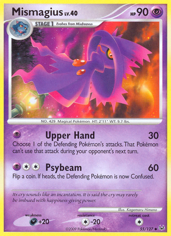 Mismagius (55/127) [Platinum: Base Set] Pokémon