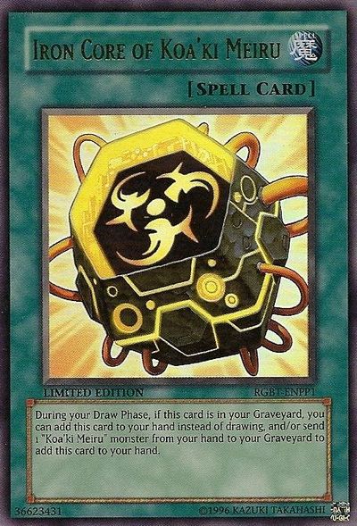 Iron Core of Koa'ki Meiru [RGBT-ENPP1] Ultra Rare Yu-Gi-Oh!