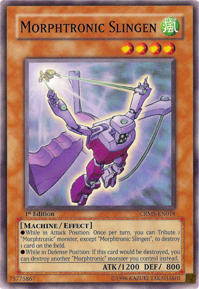 Morphtronic Slingen [CRMS-EN018] Common Yu-Gi-Oh!