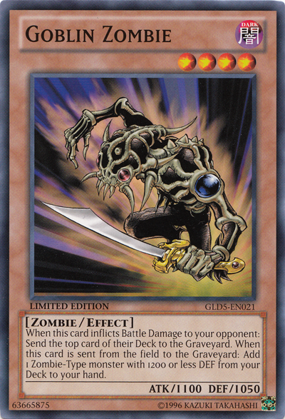 Goblin Zombie [GLD5-EN021] Common Yu-Gi-Oh!