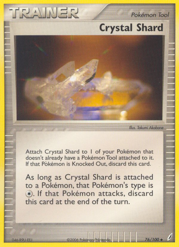 Crystal Shard (76/100) [EX: Crystal Guardians] Pokémon