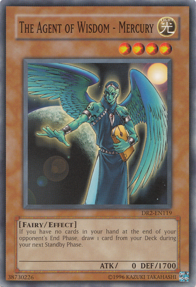 The Agent of Wisdom - Mercury [DR2-EN119] Common Yu-Gi-Oh!