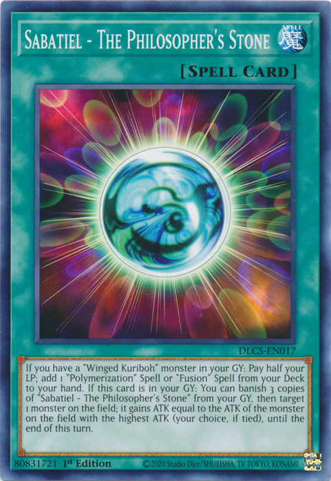 Sabatiel - The Philosopher's Stone [DLCS-EN017] Common Yu-Gi-Oh!