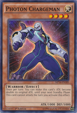 Photon Chargeman [MP14-EN189] Common Yu-Gi-Oh!