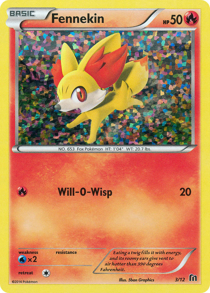 Fennekin (3/12) [McDonald's Promos: 2016 Collection] Pokémon