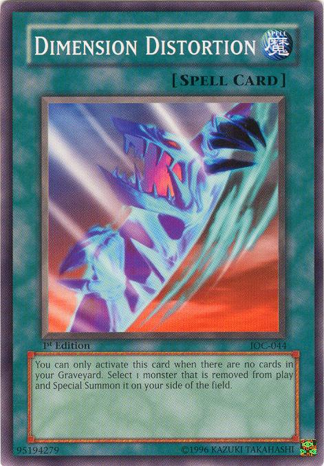 Dimension Distortion [IOC-044] Common Yu-Gi-Oh!