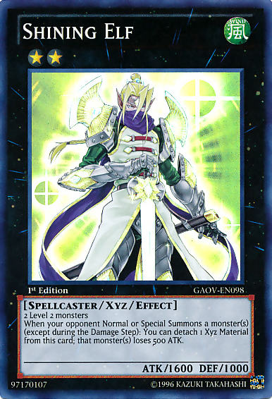 Shining Elf [GAOV-EN098] Super Rare Yu-Gi-Oh!
