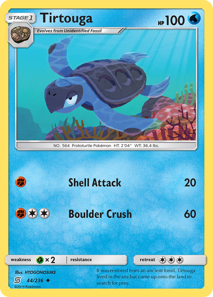 Tirtouga (44/236) [Sun & Moon: Unified Minds] Pokémon
